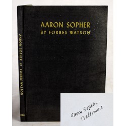 Aaron Sopher (Signed, with a great deal of related ephemera)